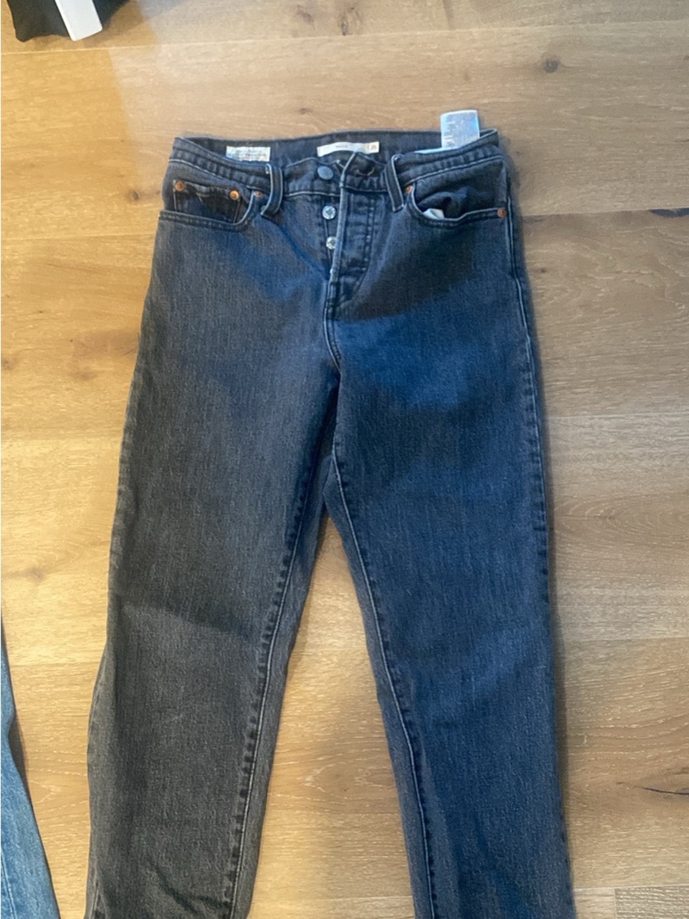 Classic High-Rise Black Women’s Jeans by
